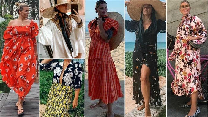 Obleka v počitniškem slogu Vacation style dress